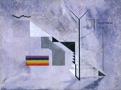 Osvaldo Licini, Castello in aria, 1933-1936. Collezione Augusto e Francesca Giovanardi 