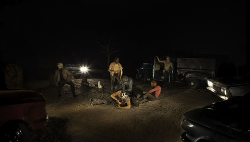 Edward Kienholz Five Car Stud, 1969-1972. Tableau tecnica mista. Dimensioni variabili