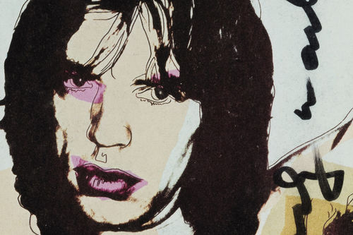 Andy Warhol, Mick Jagger