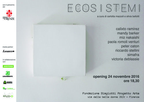 Ecosistemi, Fondazione Biagiotti Progetto Arte, Firenze