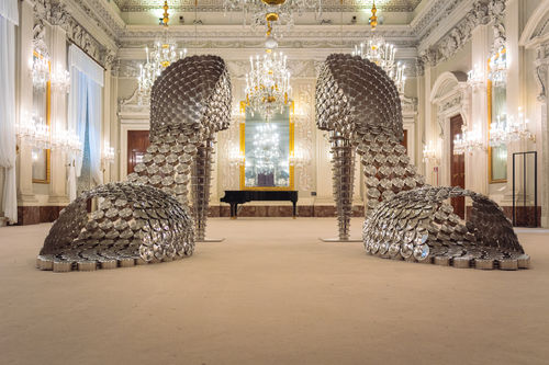Joana Vasconcelos, Marilyn, Sala Bianca di Palazzo Pitti, Firenze