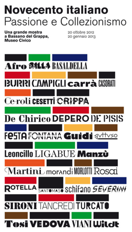 Novecento italiano. Passione e collezionismo, Museo Civico, Bassano del Grappa (VI)