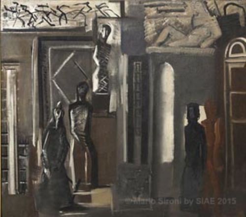 Sironi - Burri: un dialogo italiano (1940-1958)