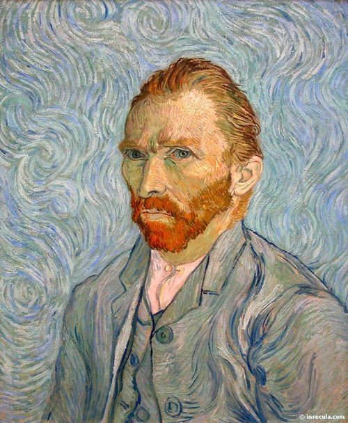 Vincent van Gogh, <em>Autoritratto</em>, 1889, Parigi, Mus&eacute;e d'Orsay, Olio su tela, 54 x 65 cm<br />