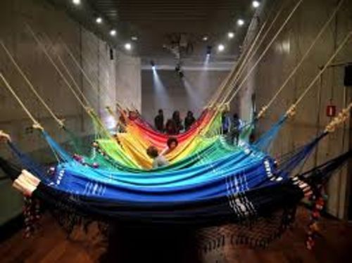 Opavivar&agrave;!, Rede Social, installation view (details) at S&atilde;o Paulo (Espa&ccedil;o Cultural Porto Seguro), 2017