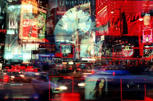Davide Bramante, MY OWN RAVE New York - Time Square