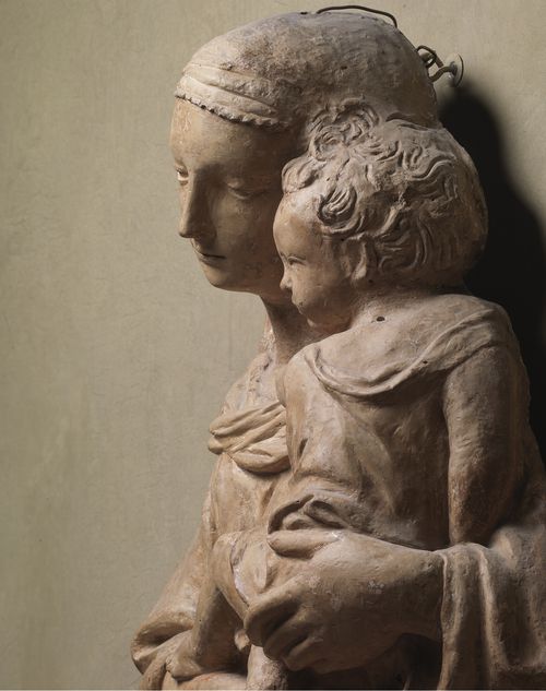 Filippo Brunelleschi (attr.) - Madonna con il Bambino - Firenze, Museo di Palazzo Davanzati