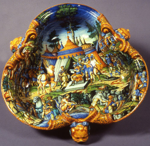 Bacile, Storie di Annibale, Urbino, bottega dei Fontana