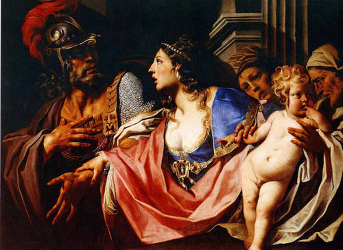 Luca Ferrari, Ettore e Andromaca. Venezia, Palazzo Pisani Moretta