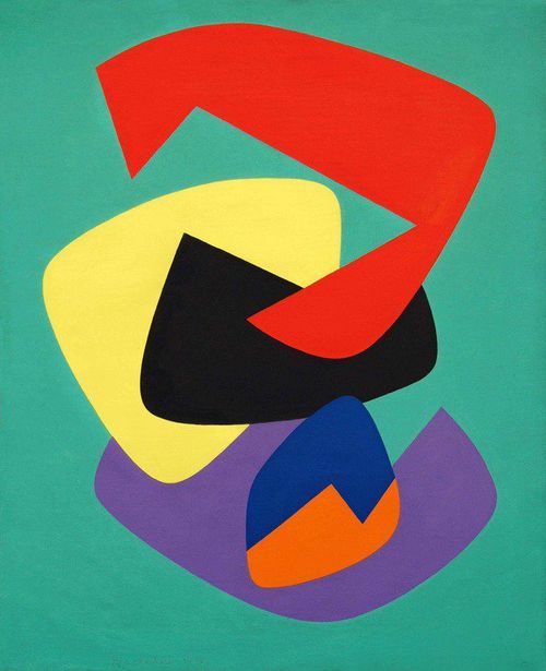 Angelo Bozzola, Funzione di forma concreta, 1956