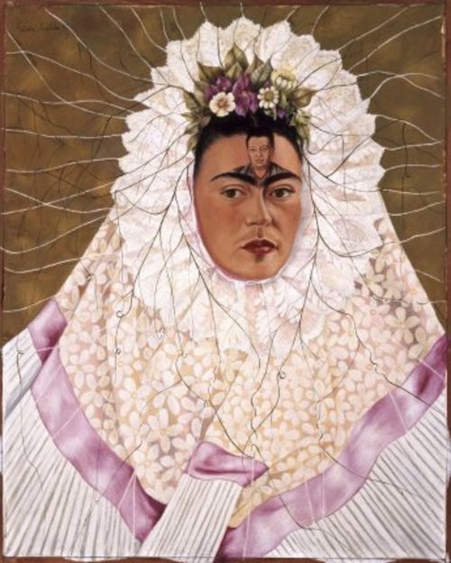 Frida Kahlo, Diego on my mind (Self-portrait as Tehuana), 1943, Mexico City, The Vergel Foundation