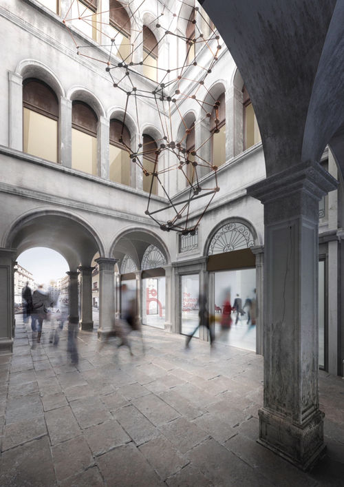 David Chipperfield Architects, Procuratie Vecchie, Third Floor Exhibition