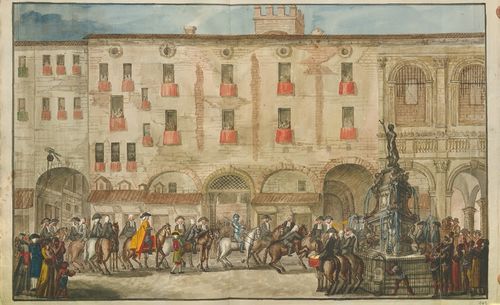 Domenico Ramponi, Ingresso del Podestà XVIII