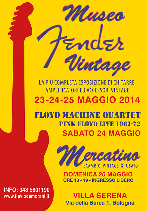 Museo Fender Vintage, Villa Serena, Bologna