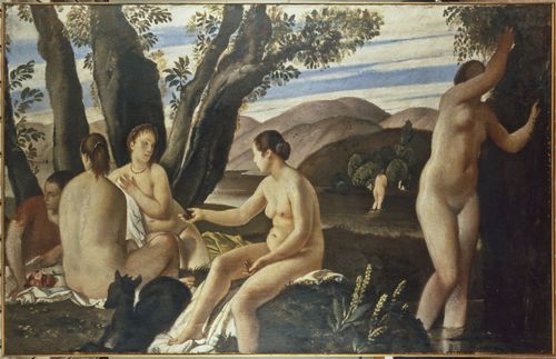 Felice Carena,<em> Serenit&agrave;</em>, 1925, Olio su tela | Courtesy of Galleria d&rsquo;Arte Moderna, Roma