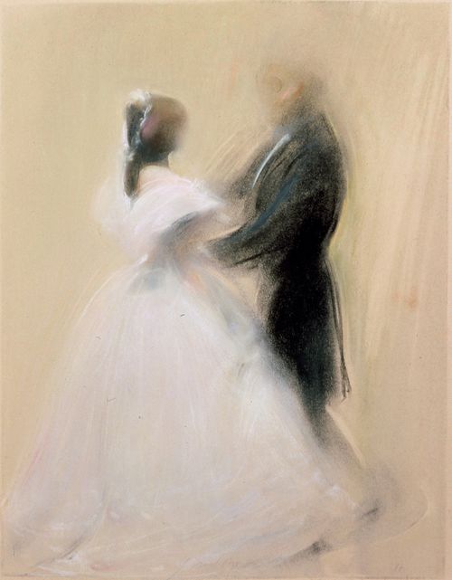 Piero Guccione, Per il Gattopardo, 1987, pastello su carta