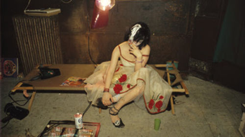 Nan Goldin, Trixie on the cot, New York City, 1979
