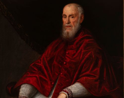 <em>Domenico Tintoretto, Ritratto di Giovanni Grimani</em>
