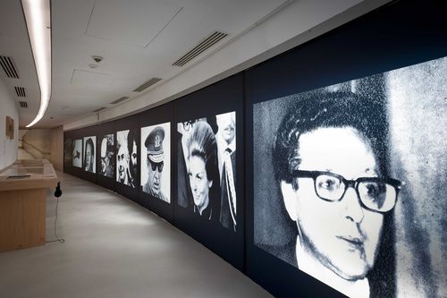 Fabio Mauri, <em>Oscuramento</em>. Mostra 'Pier Paolo Pasolini. Tutto &egrave; Santo. Il Corpo Politico', 2022, MAXXI, Roma I Ph. Musacchio Ianniello Pasquialini Fucilla