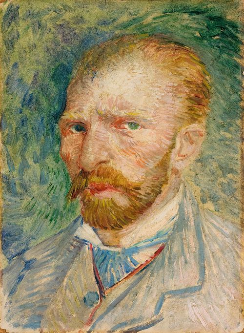 Vincent van Gogh, <em>Autoritratto</em>, 1887. Olio su cartone, 32,8x24 cm. &copy; Kr&ouml;ller-M&uuml;ller Museum, Otterlo, The Netherlands