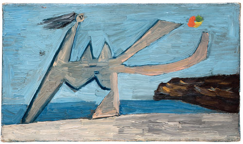 <div class="page" title="Page 5">
<div class="section">
<div class="layoutArea">
<div class="column"><span>Pablo Picasso,&nbsp;</span><em><em>Donna che gioca in spiaggia</em> (Femme jouant sur la plage)</em><em>,&nbsp;</em><span>1928, olio su tela.&nbsp;Collezione privata&nbsp;&copy; Succession Picasso, by SIAE 2024</span></div>
</div>
</div>
</div>