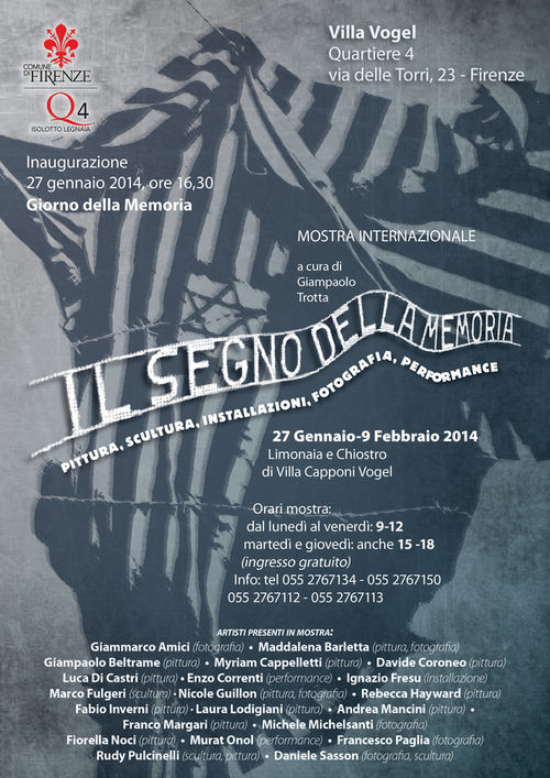 Il Segno della Memoria, Villa Capponi Vogel, Firenze