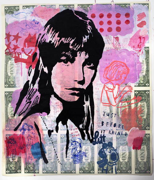 Pax Paloscia, <em>Dollaro </em>| Courtesy of&nbsp;Rossoventisette ArteContemporanea, Roma