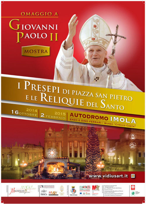 Omaggio a Giovanni Paolo II. I Presepi di Piazza San Pietro e le Reliquie del Santo