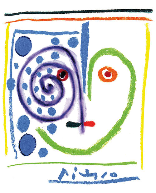 Pablo Picasso, Questo &egrave; il mio cuore, 1960