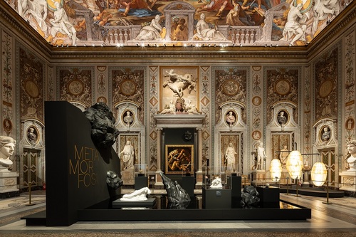 Installation view, METAMORFOSI, Ovidio e le arti, Galleria Borghese, Roma I Ph. A. Novelli 