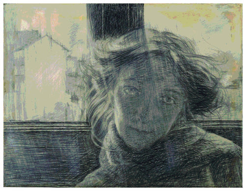 Umberto Boccioni, Controluce, 1910