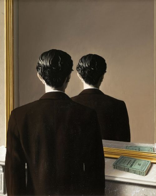René Magritte, La riproduzione vietata, 1937, olio su tela, cm. 81,3x65. Museo Boijmans Van Beuningen, Rotterdam