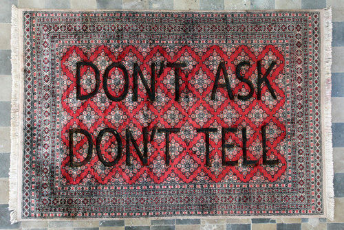DADT. Don’t ask, don’t tell, Palazzo Ziino, Palermo