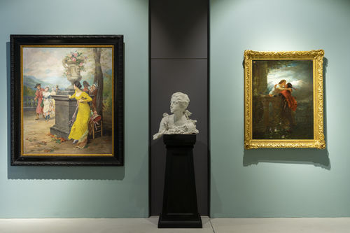 Pinacoteca degli artisti vigezzini con scultura di Paolo Troubetzkoy I Ph. Alberto Lorenzina
