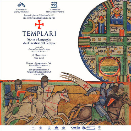 Templari. Storia e leggenda dei Cavalieri del Tempio, Museoteatro della Commenda di Prè, Genova