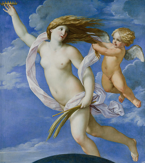 Guido Reni, La Fortuna con una corona, 1637 circa. Roma, Accademia Nazionale di San Luca