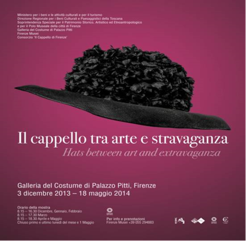 Il Cappello fra Arte e Stravaganza,&nbsp;Galleria del Costume - Palazzo Pitti, Firenze