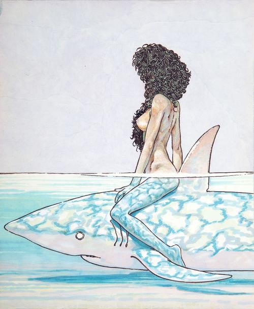 Andrea Pazienza, Betta sullo squalo, 1981