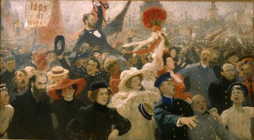 Il&rsquo;ja Repin, <em>17 ottobre 1905</em>, 1910,&nbsp;Olio su tela | &copy; State Russian Museum, St. Petersburg