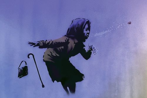 Opera di Banksy 