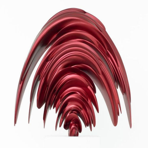 Tony Cragg, Spring #12, 2015. Scultura in bronzo, 100x89x25. Ph. credits Michael Richter