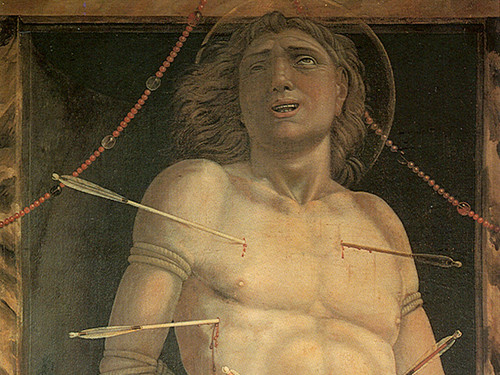 Andrea Mantegna, <em>San Sebastiano, </em>1506 ca., Venezia, Galleria Giorgio Franchetti alla Ca' d'Oro