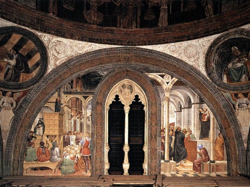 Affreschi nella Cappella Portinari di Vincenzo Foppa