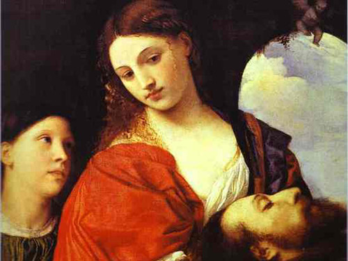 Salomè con la testa del Battista