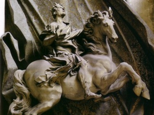 <em>Costantino a Cavallo</em>, Gian Lorenzo Bernini, 1669, Basilica di San Pietro, Roma
