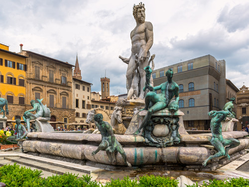 Fontana del Nettuno in Piazza della Signoria, Firenze | Foto: Viacheslav Lopatin
