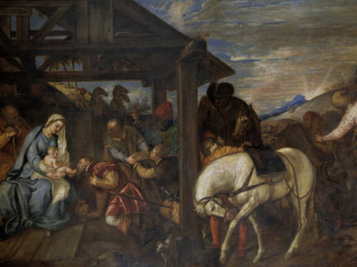 Adorazione dei Magi di Tiziano Vecellio