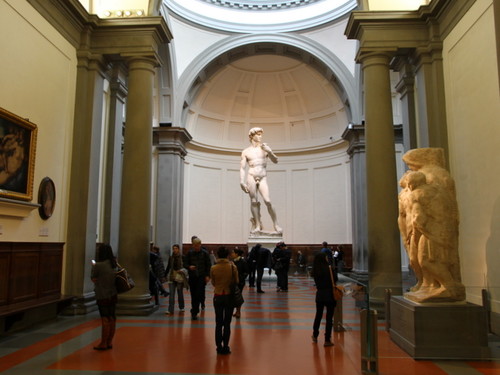 Michelangelo Buonarroti, David, Galleria dell'Accademia, Firenze