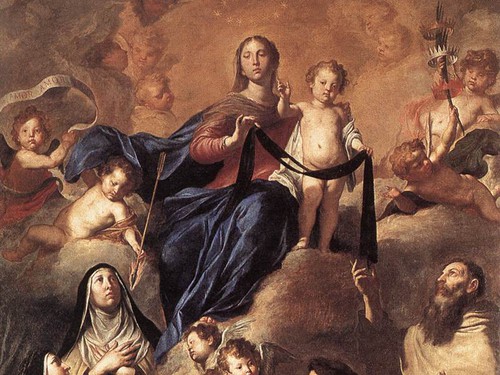 Nostra Signora del Carmelo e Santi di Pietro Novelli