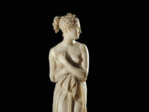 Antonio CAnova, Venere Italica, 1804-1812, Marmo di Carrara, cm 110. Galleria Palatina, Firenze